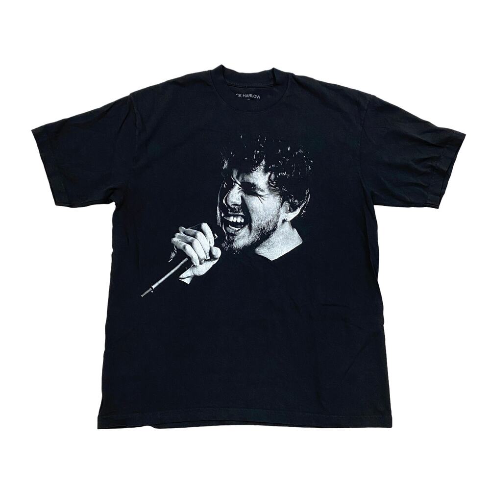 Jack Harlow Live Photo Short Sleeve Tee Shirt Men's L